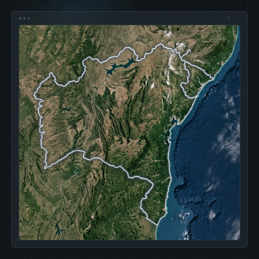 Mapa de atuação PSN Engenharia